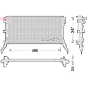 Denso | Kühler, Motorkühlung | DRM32015