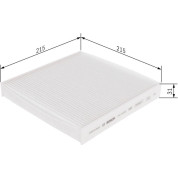 BOSCH | Filter, Innenraumluft | 1 987 435 069