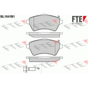 FTE | Bremsbelagsatz, Scheibenbremse | 9010419
