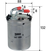 Valeo | Kraftstofffilter | 587086