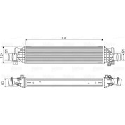 Valeo | Ladeluftkühler | 818629