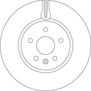 TRW | Bremsscheibe | DF6820