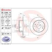 Brembo | Bremsscheibe | 08.C290.11