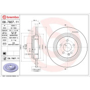 Brembo | Bremsscheibe | 08.7607.11