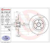 Brembo | Bremsscheibe | 08.C742.37