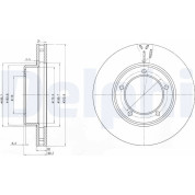 Delphi | Bremsscheibe | BG3558