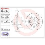 Brembo | Bremsscheibe | 08.A112.11
