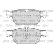 Valeo | Bremsbelagsatz, Scheibenbremse | 601695