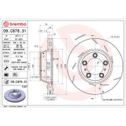Brembo | Bremsscheibe | 09.C878.31