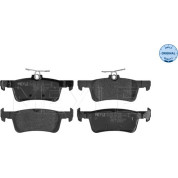 Meyle | Bremsbelagsatz, Scheibenbremse | 025 258 4116