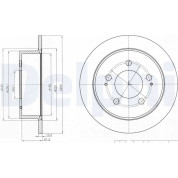 Delphi | Bremsscheibe | BG4220