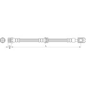Metzger | Bremsschlauch | 4110439