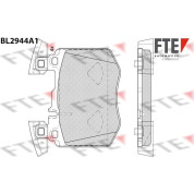 FTE | Bremsbelagsatz, Scheibenbremse | 9011188