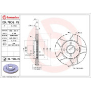 Brembo | Bremsscheibe | 09.7806.75