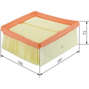 BOSCH | Luftfilter | F 026 400 135