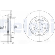 Delphi | Bremsscheibe | BG3518