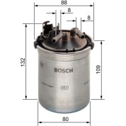 BOSCH | Kraftstofffilter | 0 450 906 426