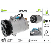 Valeo | Kompressor, Klimaanlage | 690203