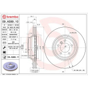 Brembo | Bremsscheibe | 09.A599.11