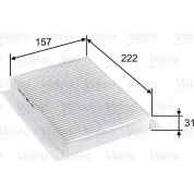 Valeo | Filter, Innenraumluft | 715809
