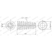 Monroe | Fahrwerksfeder | SP0329