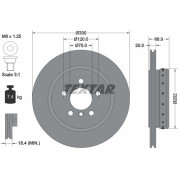 Textar | Bremsscheibe | 92265925