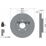 Textar | Bremsscheibe | 92197403