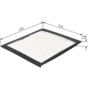 BOSCH | Filter, Innenraumluft | 1 987 432 263