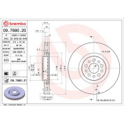 Brembo | Bremsscheibe | 09.7680.21
