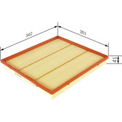 BOSCH | Luftfilter | F 026 400 373