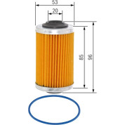 BOSCH | Ölfilter | F 026 407 109
