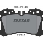 Textar | Bremsbelagsatz, Scheibenbremse | 2424501