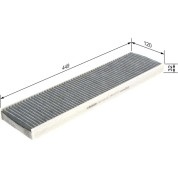 BOSCH | Filter, Innenraumluft | 1 987 435 537
