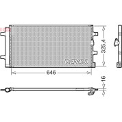 Denso | Kondensator, Klimaanlage | DCN02041