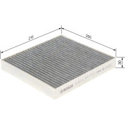 BOSCH | Filter, Innenraumluft | 1 987 432 416