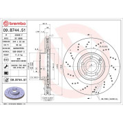 Brembo | Bremsscheibe | 09.B744.51