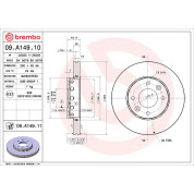Brembo | Bremsscheibe | 09.A149.11