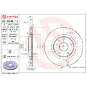 Brembo | Bremsscheibe | 09.N248.11