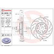 Brembo | Bremsscheibe | 09.8402.1X