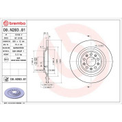 Brembo | Bremsscheibe | 08.N283.81