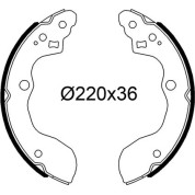 Valeo | Bremsbackensatz | 564300