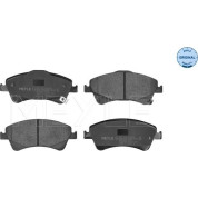 Meyle | Bremsbelagsatz, Scheibenbremse | 025 242 0419/W