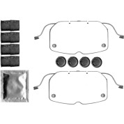 BOSCH | Zubehörsatz, Scheibenbremsbelag | 1 987 474 740