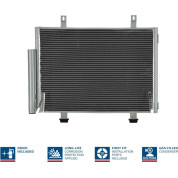 Nissens | Kondensator, Klimaanlage | 940356