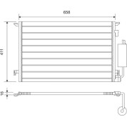 Valeo | Kondensator, Klimaanlage | 817648