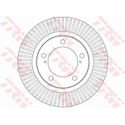 TRW | Bremsscheibe | DF6239S