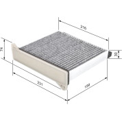 BOSCH | Filter, Innenraumluft | 1 987 432 426