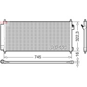 Denso | Kondensator, Klimaanlage | DCN40026