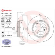 Brembo | Bremsscheibe | 08.8554.21