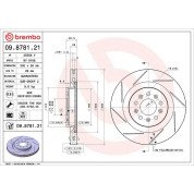 Brembo | Bremsscheibe | 09.8781.21
